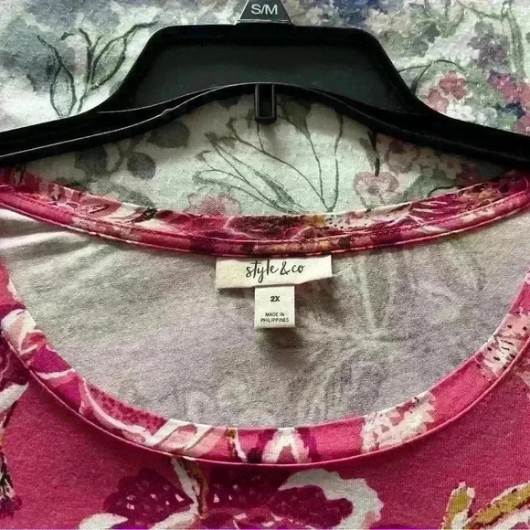 Women Style& Co top Size 2X - Picture 3 of 7